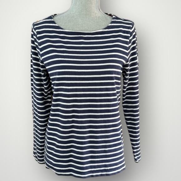 Mariners Grade Joules Women's Stripe Tee 10 - Picture 6 of 6